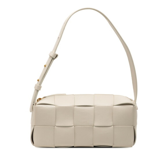 BOTTEGA VENETA Handbags - Bottega Veneta Maxi Intrecciato Small Brick Cassette One-Shoulder Bag 729166 ...